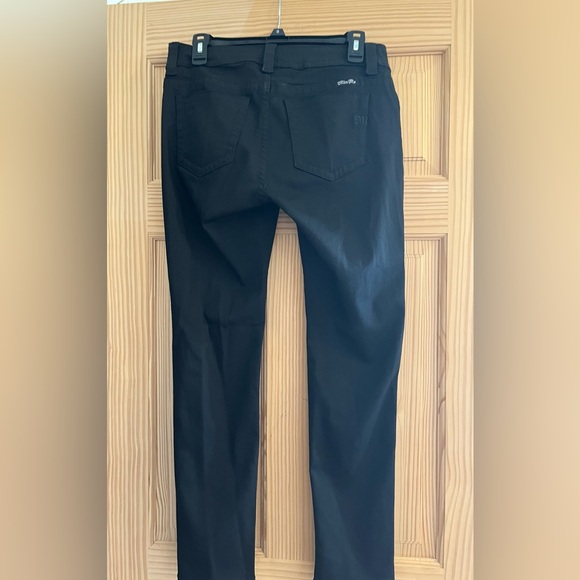 Miss Me Mid Rise Skinny Black Pants Size 30 - Picture 2 of 10